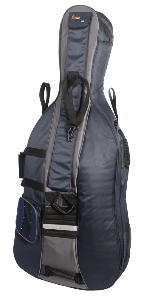 Image of Traveller Cello Full Size Gig Bag - 3 Tone Blue