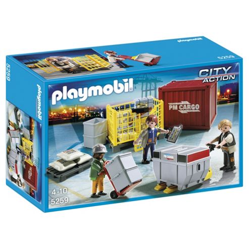 Image of Playmobil Cargo Loading Team