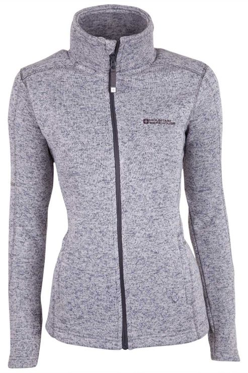 Image of Nevis Full Zip Womens Fleece - Grey