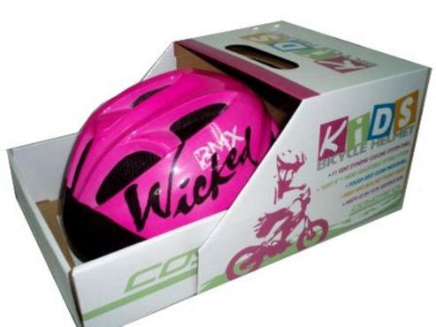 Image of Coyote Kids Wicked Girls Bike Helmet Small 48-52cm