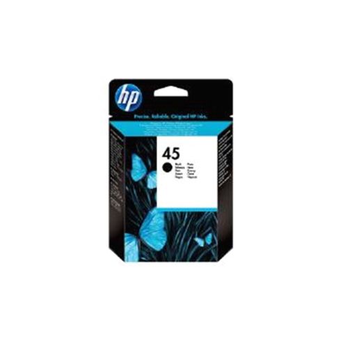 Image of Hp 45 Large Black Inkjet Print Cartridge (yield 930 Pages)