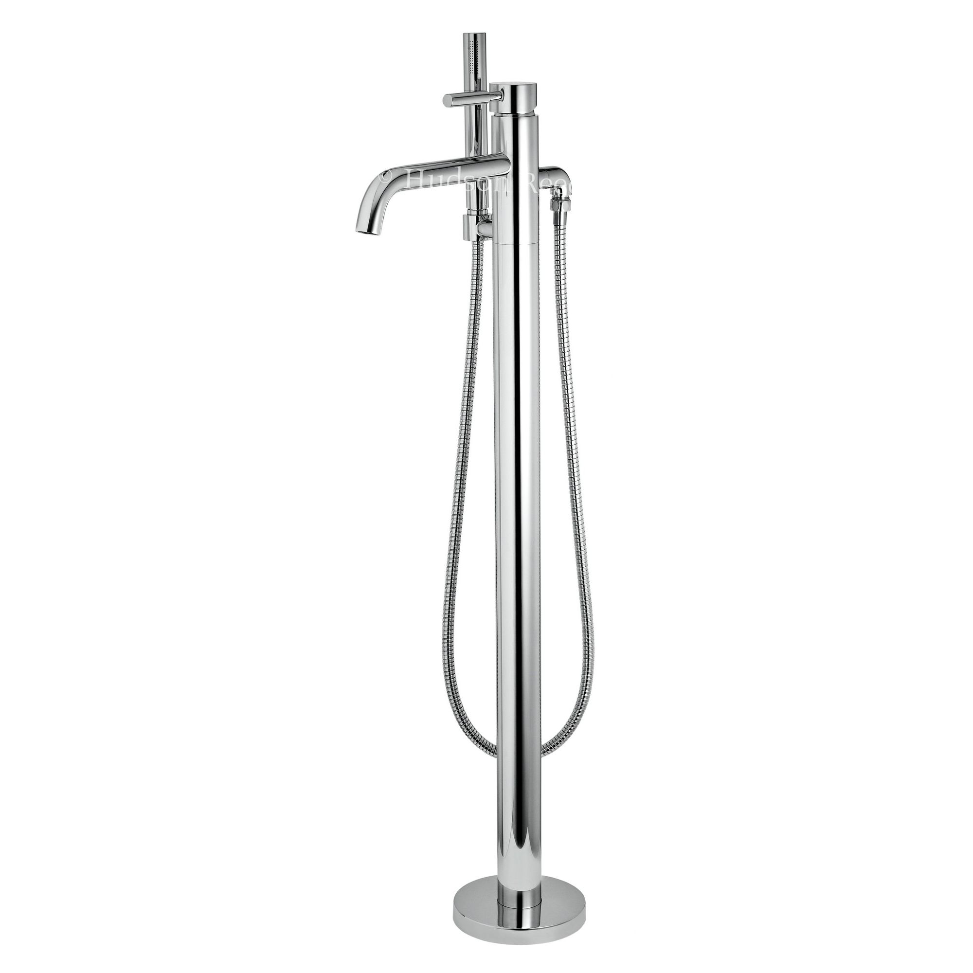 Hudson Reed Free Standing Bath Shower Mixer in Chrome at Tesco Direct