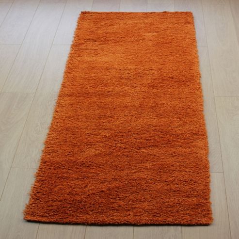 Image of Nordic Cariboo Orange 120x170 Cm Shaggy Rug