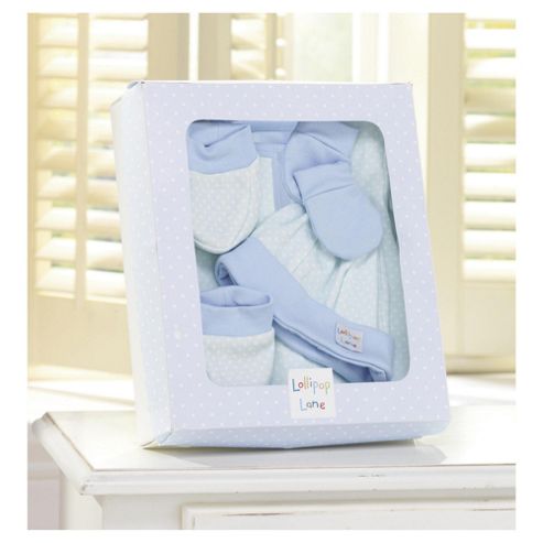 Image of Lollipop Lane Out & About 4 Piece Gift Set - Blue