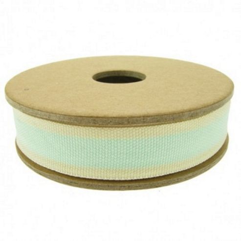 Image of Ribbon Reel - Stripe - Mint Green