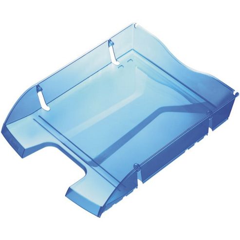 Image of Helit Pet Recycled Letter Tray Blue H2363530