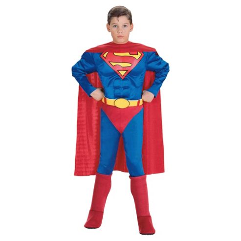 Image of Rubies Uk Deluxe Muscle Chest Superman- S