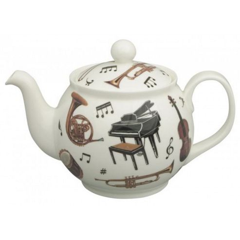 Image of Roy Kirkham Bone China 6 Cup Teapot,concert, Musical Instrument Design