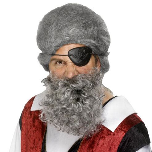 Image of Pirate Beard - Grey