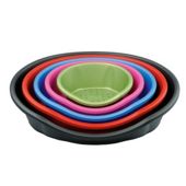 Imac Dido Plastic Dog / Cat Bed in Pearl Green - 65cm W