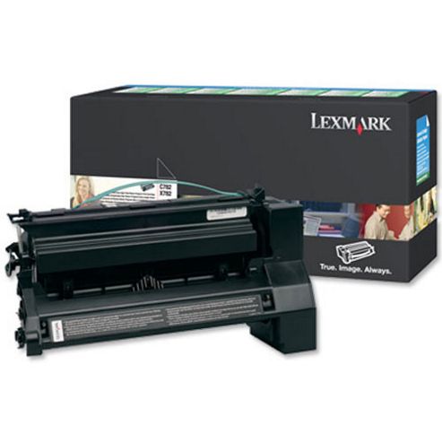 Image of Lexmark C782 Return Programme Print Cartridge (15k) - Black