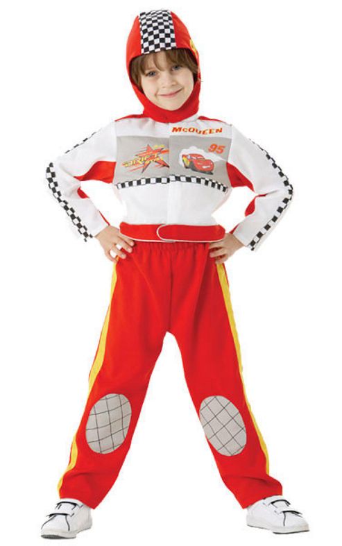 Image of Cars Lightning Mcqueen - Child Costume 5-6 Years