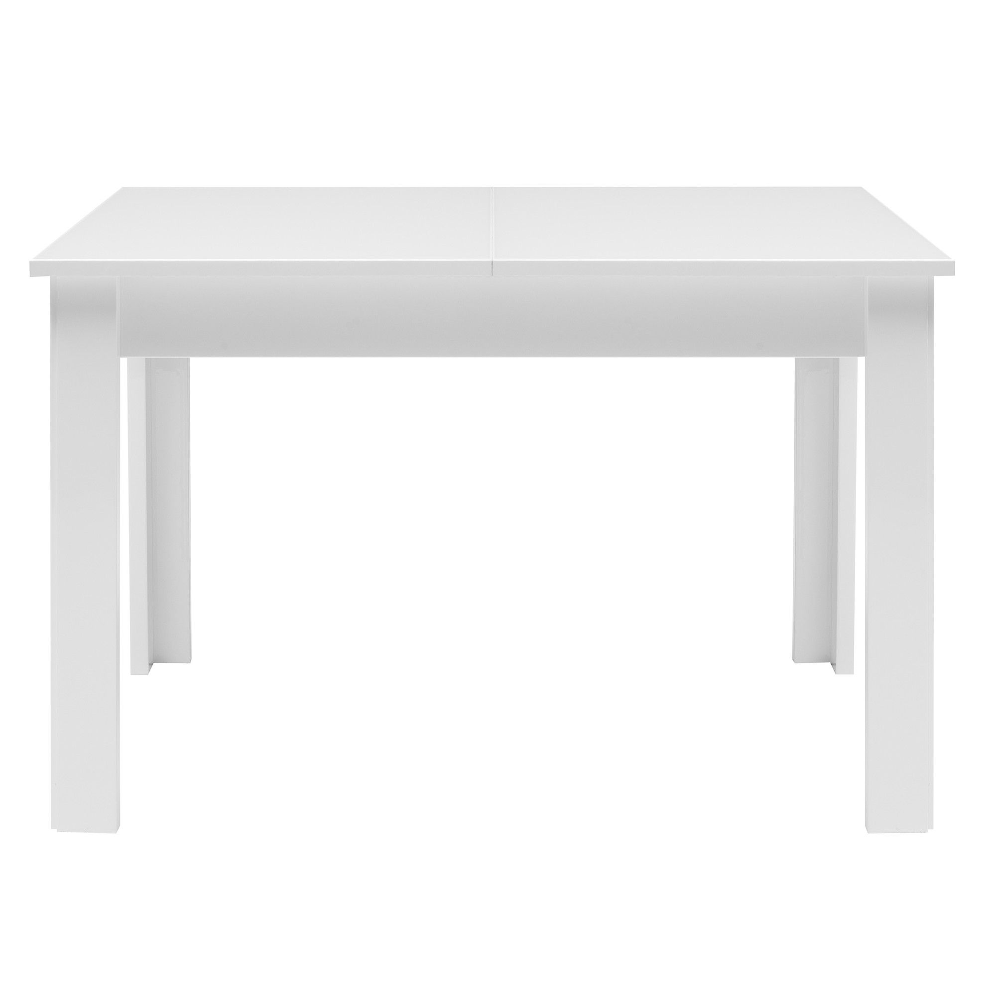 Caxton Manhattan Table with 6 Chairs in White Gloss at Tesco Direct