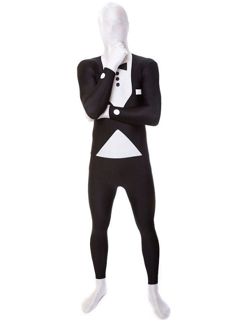 Image of Tuxedo Morphsuit Large