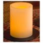 Flameless Candles 4 inch ROUND CANDLE WITH TIMER