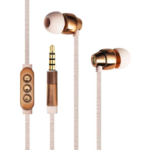 Image of Ted Baker Dover In-ear Headphones - Rose Gold