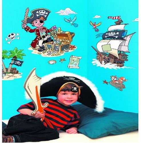 Image of Pirates Giant Wall Stickers