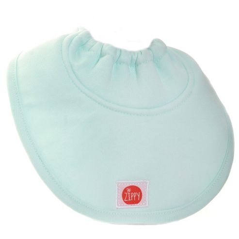 Image of Zippy Pale Mint Absorbent Firstbib, 2 Pack, One Size