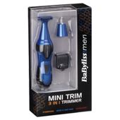 BaByliss For Men 3 In 1 Hygienic Mini Trim 7180U Blue