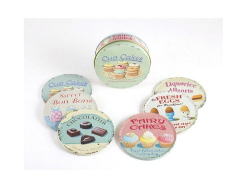 Image of Ecp Design Ltd Coffee Break 6 Piece Coaster Set