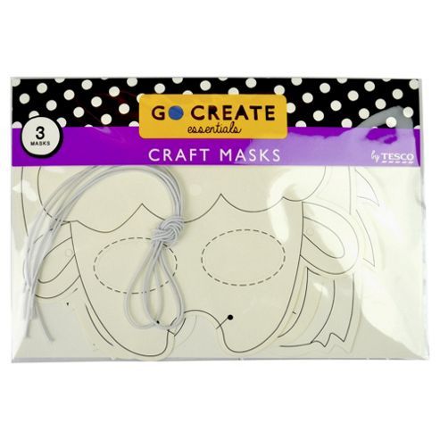 Image of Tesco Go Create Craft Masks