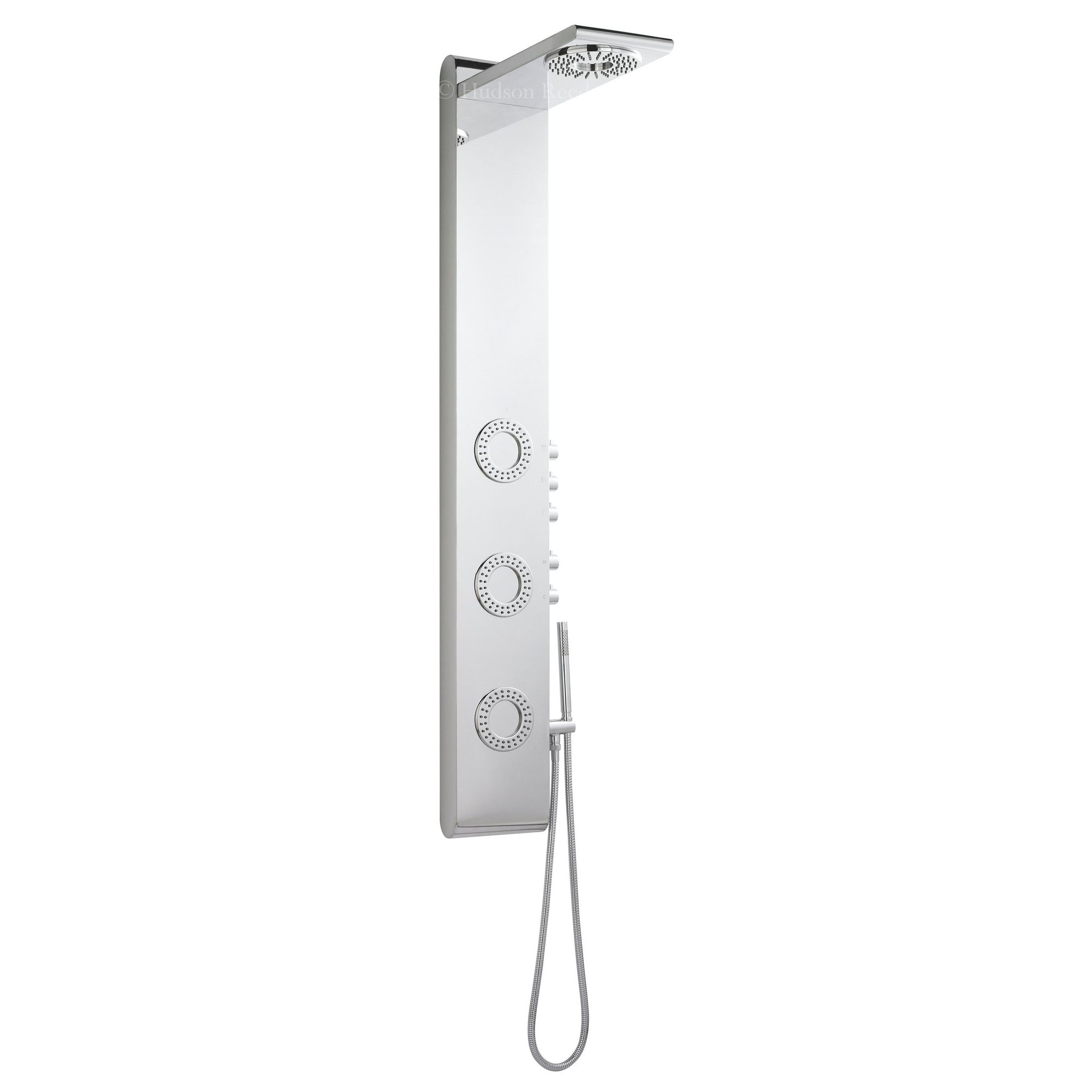 Hudson Reed Pluo Thermostatic Shower Panel at Tesco Direct