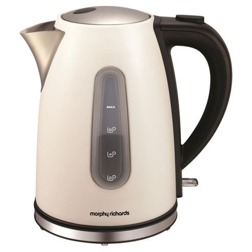 Image of Morphy Richards 102602 Accents White Jug Kettle - 1.5l