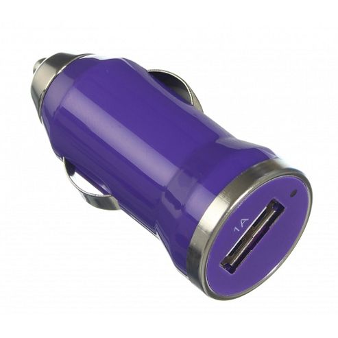 Image of Single Usb In-car Charger 1a Bulk