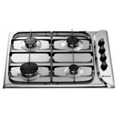 Hotpoint GC640BK  Gas 4 Burner Black