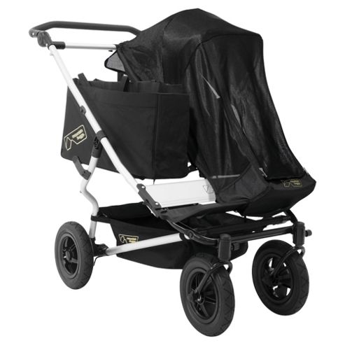 Image of Mountain Buggy Duet Single Uv Black