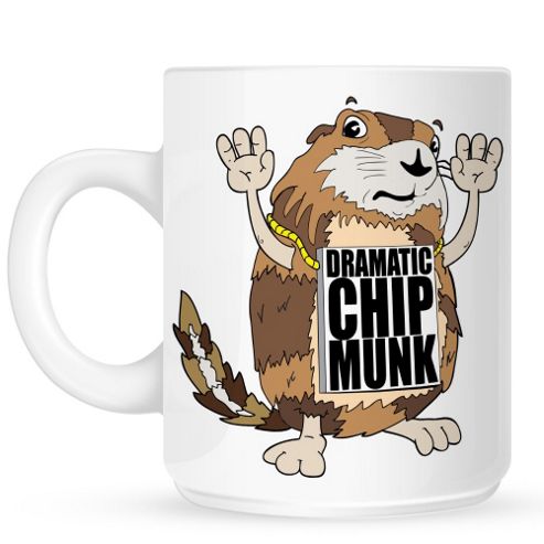 Image of Dramatic Chipmunk 10oz Ceramic Mug
