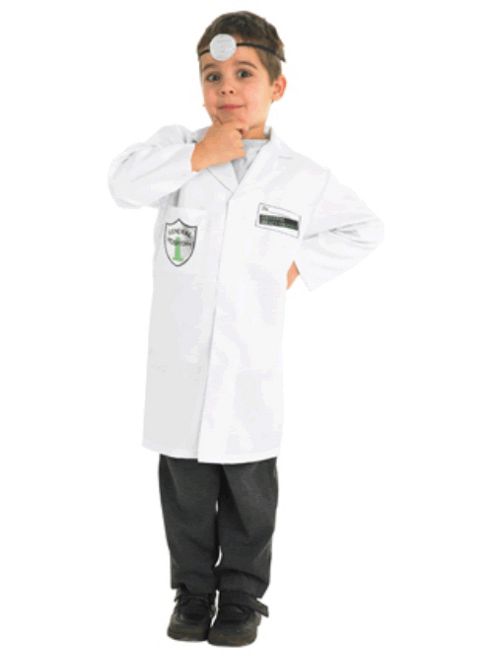 Image of Rubies Fancy Dress - Doctor - Boys Small 3-4 Years