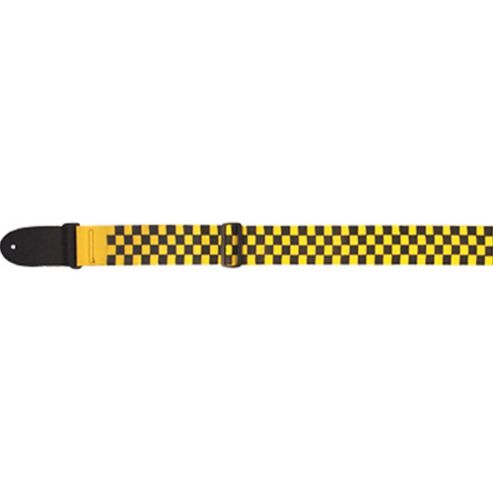Image of Eagle Mountain Cb05 Ranger Strap - Yellow/black Chequer
