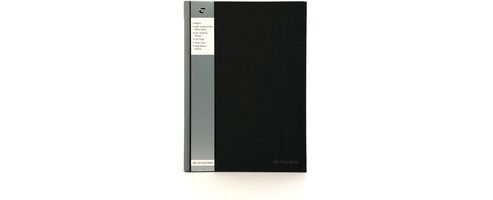 Image of Pukka Pad A4 Casebound Book Black Ruled Feint And Margin 192 Pages Sbrula4