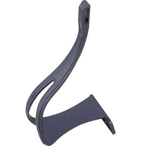 Image of Wellgo Road Plastic Black Toe Clips - One Size
