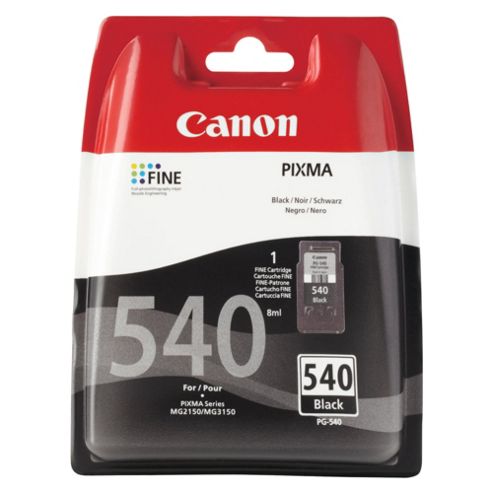 Image of Canon Pg-540 Black Ink Cartridge