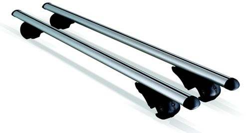 Image of Hd Alum Lock Bars For Roof Rails 135cm Max Load 90kgs
