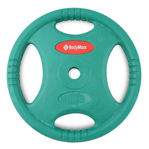 Image of Bodymax 10kg Green Radial Studio Set Disc (single)