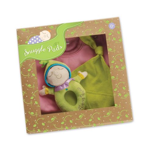 Image of Snuggle Pods Sweet Pea Gift Set Suitable From Birth To 6 Months