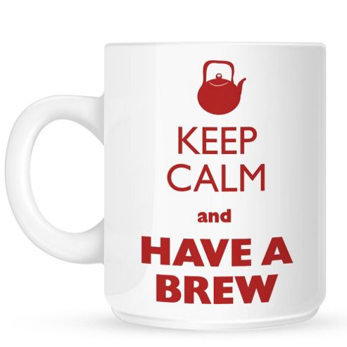 Image of Keep Calm And Have A Brew 10oz Ceramic Mug