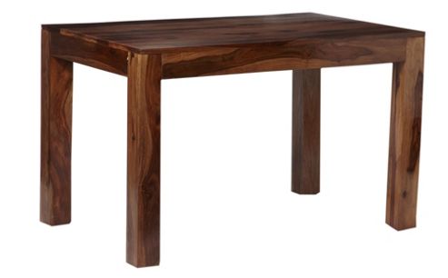 Image of Indian Hub Cube Sheesham 120cm Dining Table