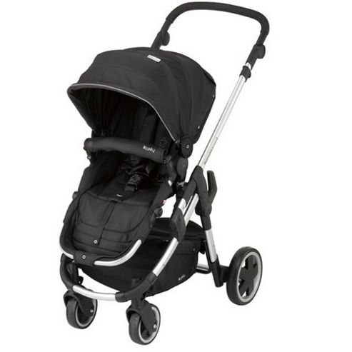 Image of Kiddy Click N Move 3 Pushchair (racing Black)