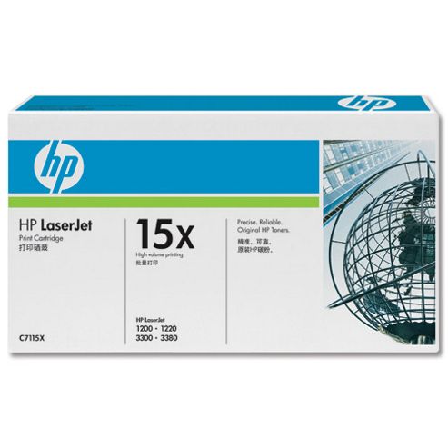 Image of Hp 15x High Capacity Ultraprecise Print Cartridge (black)
