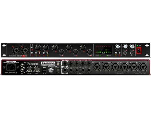 Image of Focusrite 18i20 Usb 2.0 Audio Interface With 8 Focusrite Mic Preamps