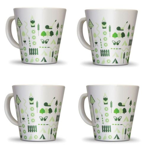 Image of Bewdley Melamine Mug (pack Of 4)