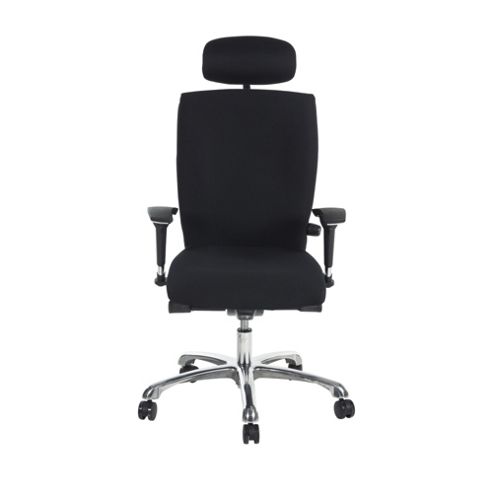 Image of Ergonomics 4 Work Wave Xtra High-back Executive Chair - Castors - Black