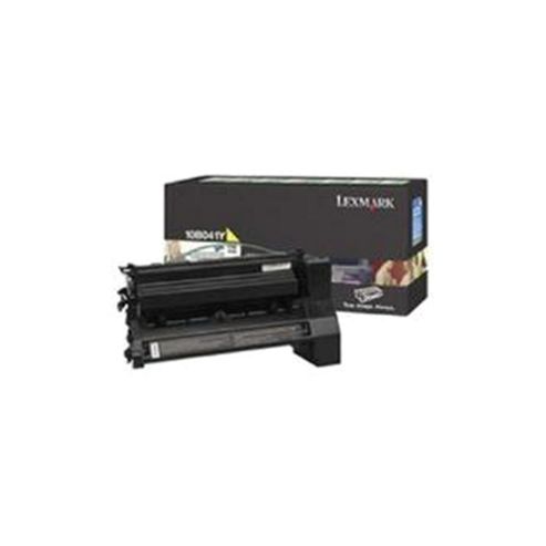 Image of Lexmark C750 Yellow Return Program Toner Cartridge (yield 6,000 Pages)