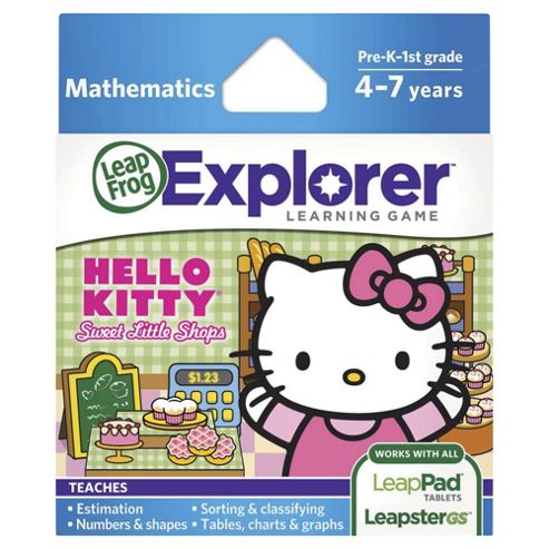 Image of Leapfrog-- Explorer--- Learning Game: Sanrio Hello Kitty Sweet Little Shops