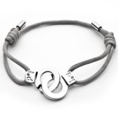 i.d x-change Cuffs of Love Bracelet - Grey Small