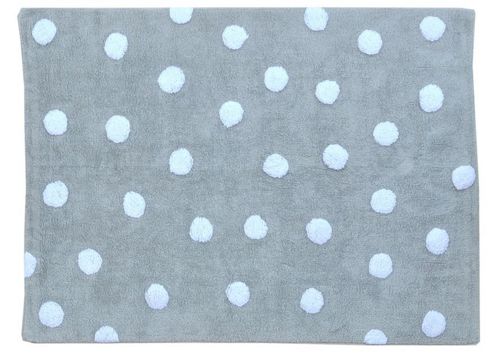 Image of Lorena Canals Topos Grey Contemporary Rug - 120 Cm W X 160 Cm D (3 Ft 11 In X 5 Ft 3 In)